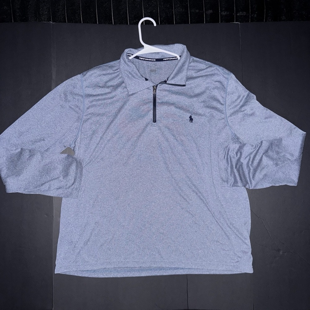 Men's Large Ralph Lauren Performance Classic Fit Pullover Quarter-Zip Jacket